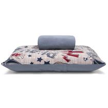Jogo de Cama Buettner Solteiro Malha 100% Algodão Basic Play 2 Peças Cinza