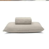 Jogo de Cama Buettner Solteiro Malha Basic Liso 2 Peças Trigo Jogo de Cama Buettner Solteiro Malha Basic Liso 2 Peças Trigo