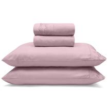 Jogo de Cama Buettner Sonata com Aplicação de Renda Amy - King - 4 Peças Jogo de Cama Buettner Sonata com Aplicação de Renda Amy - King - 4 Peças