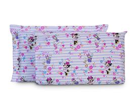 Jogo De Cama Cama 04 Peças Disney 100% Algodão Macio Lilo