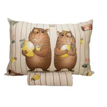 Jogo de Cama Capivara Joy 2 Peças Solteiro Portallar