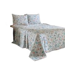 Jogo De Cama Casal 130 Fios Dohler Priori