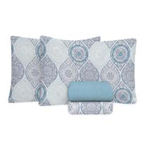 Jogo De Cama Casal 130 Fios Fiori - Gael (7430-1)