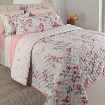Jogo de Cama Casal 140 Fios Estampado Realce Premium Sultan - Adele Jogo de Cama Casal 140 Fios Estampado Realce Premium Sultan - Adele