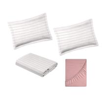 Jogo De Cama Casal 180 Fios Nova América - Bruna (7707-2)