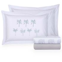 Jogo de Cama Casal 200 Fios Dabu - Naturalle Fashion