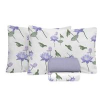 Jogo de Cama Casal 200 Fios Fiori - Emily (7699)