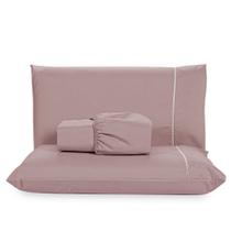 Jogo de Cama Casal 3 Peças Algodão 400 Fios Lançamento Toque Aveludado - GABY ENXOVAIS