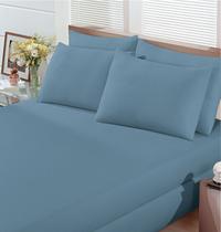 Jogo de Cama Casal 3 Peças Basic Rolinho Liso Malha Buettner Jogo de Cama Casal 3 Peças Basic Rolinho Liso Malha Buettner