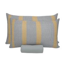 Jogo De Cama Casal 3 Peças Doce Vida - Portallar Caracas