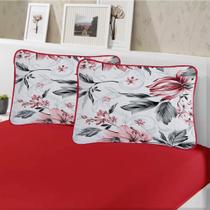 Jogo de Cama Casal 3 Peças Edromania Malha 100% Algodão