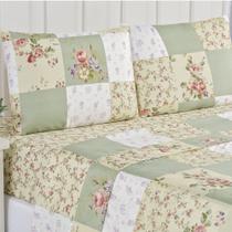 Jogo de cama casal 3 peças estampas variadas