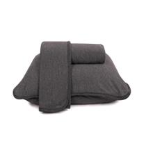 Jogo de Cama Casal 3 peças Urban Grafite Cinza Atlântica