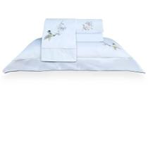 Jogo de Cama Casal 300 Fios Colibri - Marken Fassi Jogo de Cama Casal 300 Fios Colibri - Marken Fassi