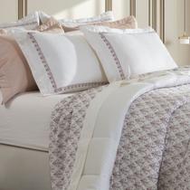 Jogo de Cama Casal 300 Fios Kacyumara Satinee 04 Peças Nissi Jogo de Cama Casal 300 Fios Kacyumara Satinee 04 Peças Nissi