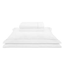 Jogo De Cama Casal 300 Fios Lio - Kacyumara Branco Jogo De Cama Casal 300 Fios Lio - Kacyumara Branco