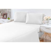 Jogo de Cama Casal 3pçs 170 Fios Luxo Cama Box Elastico em Volta Todo