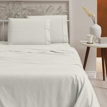 Jogo de cama casal 4 peças 100% algodão 400 fios palha Jogo de cama casal 4 peças 100% algodão 400 fios palha