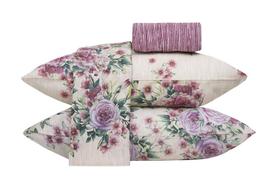 Jogo de cama casal 4 peças 140 fios realce premium helena 50% algodão e 50% poliéster - sultan