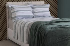 Jogo de Cama Casal 4 Peças Percal 180 fios Duplo 100% Algod Jogo de Cama Casal 4 Peças Percal 180 fios Duplo 100% Algod