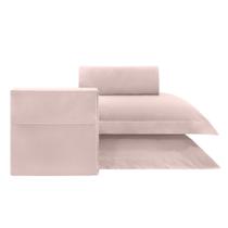 Jogo de cama casal 400 fios bambu supreme - rosa 122400