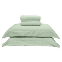 Jogo de cama casal 400 fios elegance - verde 136007