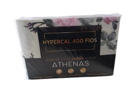 Jogo de Cama Casal 400 Fios Hypercal 4 Pçs Várias Estampas