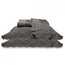 Jogo de Cama Casal 400 Fios Noble - Marken Fassi Jogo de Cama Casal 400 Fios Noble - Marken Fassi
