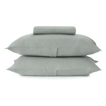 Jogo de Cama Casal Altenburg In Cotton 3 Pçs Verde Bond 0110