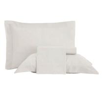 Jogo de Cama Casal Altenburg Sublime 300 Fios Greige 4 Pçs