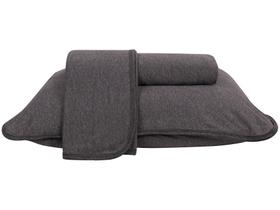 Jogo de Cama Casal Atlântica Mescla Urban Grafite 3 Peças Jogo de Cama Casal Atlântica Mescla Urban Grafite 3 Peças