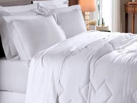 Jogo De Cama Casal Bambu 350 Fios Buettner Branca Jogo De Cama Casal Bambu 350 Fios Buettner Branca