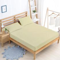 Jogo de Cama Casal Basic 3 Peças Marfim