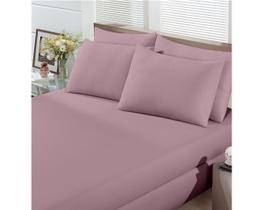 Jogo de Cama Casal Buettner Basic Liso Rose Blush 3 Peças Jogo de Cama Casal Buettner Basic Liso Rose Blush 3 Peças