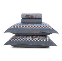 Jogo de Cama Casal Corrida 200 Fios Karsten Jogo de Cama Casal Corrida 200 Fios Karsten