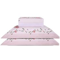 Jogo de Cama Casal Dohler 200 Fios 4 Peças Estampa Digital Melissa Jogo de Cama Casal Dohler 200 Fios 4 Peças Estampa Digital Melissa