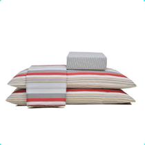 Jogo De Cama Casal Duplo 4 Peças Camburi 140 Fios Realce Jogo De Cama Casal Duplo 4 Peças Camburi 140 Fios Realce