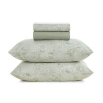 Jogo de Cama Casal Estampado 100% Algodão Soft 160 Fios 4 Peças Rebeca Karsten