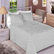 Jogo de Cama Casal Fiori Algodão 200 Fios 4 Peças Estampado