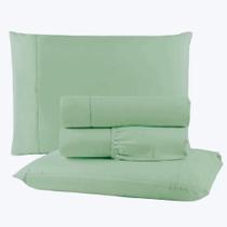 Jogo De Cama Casal Hypercal 200 Rozac Golden Verde