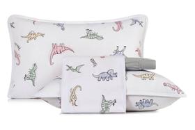 Jogo de Cama Casal Infantil Altenburg Dino Rugindo 4 pçs Jogo de Cama Casal Infantil Altenburg Dino Rugindo 4 pçs