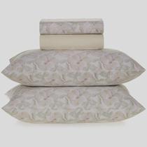 Jogo de Cama Casal Karsten Justine Percal 160 Fios