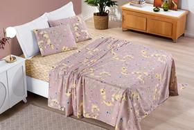 Jogo de Cama Casal King 4 Peças Coleção Bouti