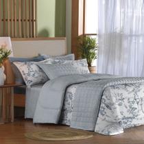 JOGO DE CAMA CASAL KING 4 PEÇAS (duplo) SOFISTICATA PREMIUM