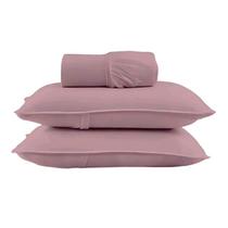Jogo De Cama Casal Malha 3 Peças Liso Daisa Jogo De Cama Casal Malha 3 Peças Liso Daisa