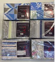 Jogo de Cama Casal Microfibra 150 Fios Andreza Jogo de Cama Casal Microfibra 150 Fios Andreza