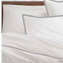 Jogo de Cama Casal Monte Carlo Percal 180 Fios 4 Peças Pala Cinza Jogo de Cama Casal Monte Carlo Percal 180 Fios 4 Peças Pala Cinza