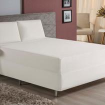 Jogo de Cama Casal Nobre 3 Peças Luva de Box 55cm de Altura Malha 100% Algodão - Palha Jogo de Cama Casal Nobre 3 Peças Luva de Box 55cm de Altura Malha 100% Algodão - Palha