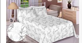 jOGO DE CAMA CASAL PERCAL 150 FIOS - 100%ALGODAO ESTAMPARIA Premium