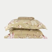 Jogo De Cama Casal Percal 400 Fios 4 Pçs Estampado Jogo De Cama Casal Percal 400 Fios 4 Pçs Estampado